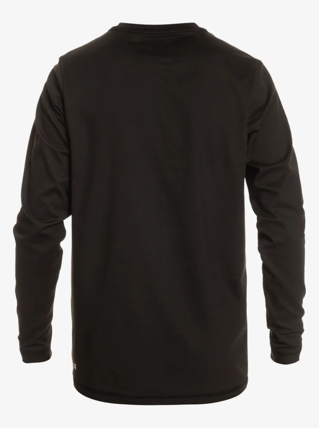 Shop Quiksilver Solid Streak Long Sleeve Upf 50 Surf Tee Black