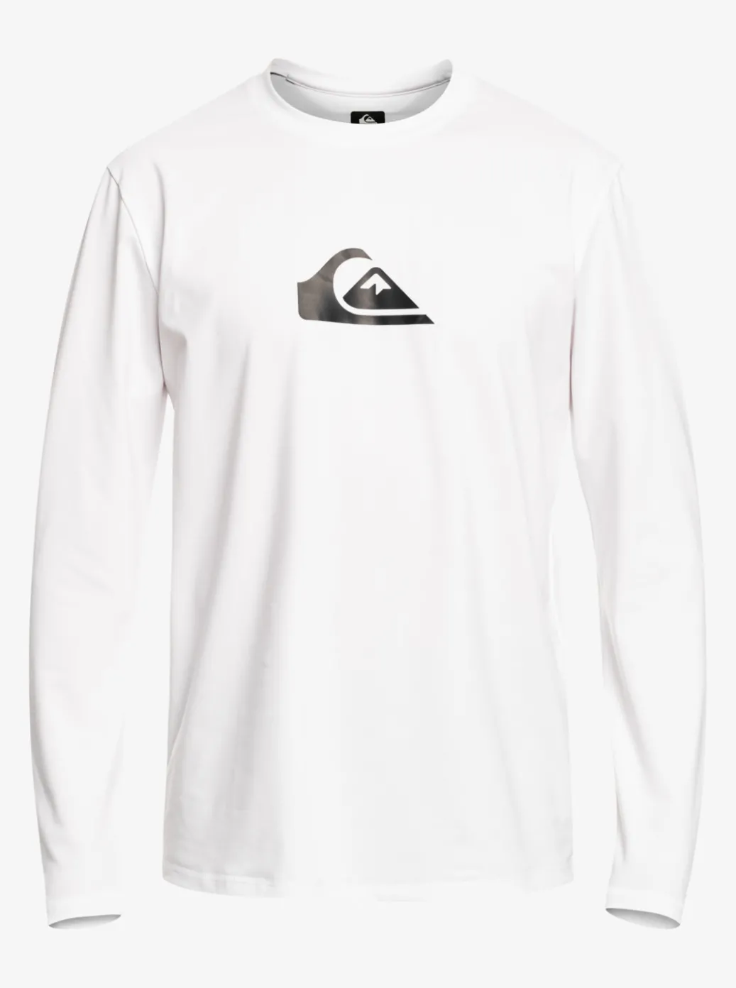 Flash Sale Quiksilver Solid Streak Long Sleeve Upf 50 Surf Tee White