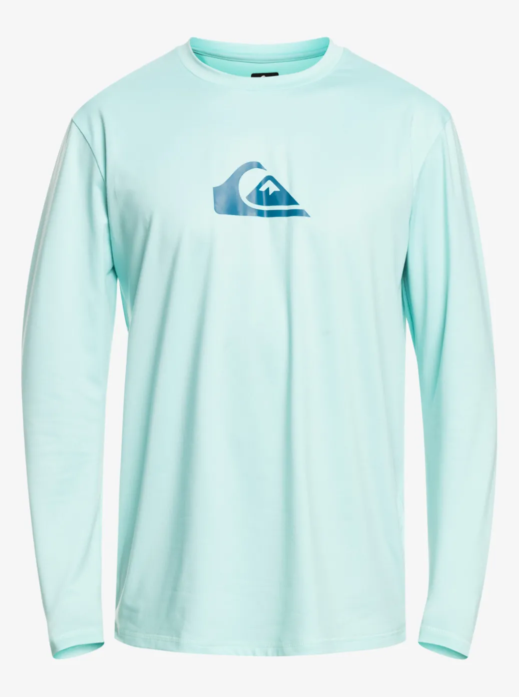 Clearance Quiksilver Solid Streak Long Sleeve Upf 50 Surf Tee Angel Blue