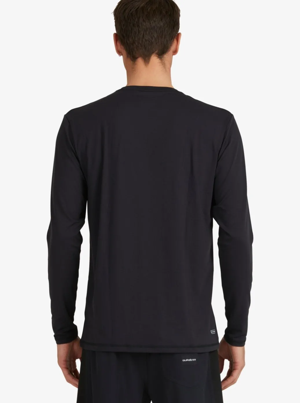 Flash Sale Quiksilver Solid Streak Long Sleeve Upf 50 Surf T-Shirt Black
