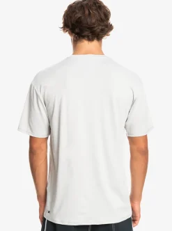 Store Quiksilver Solid Streak Short Sleeve Upf 50 Surf Tee Gray Violet