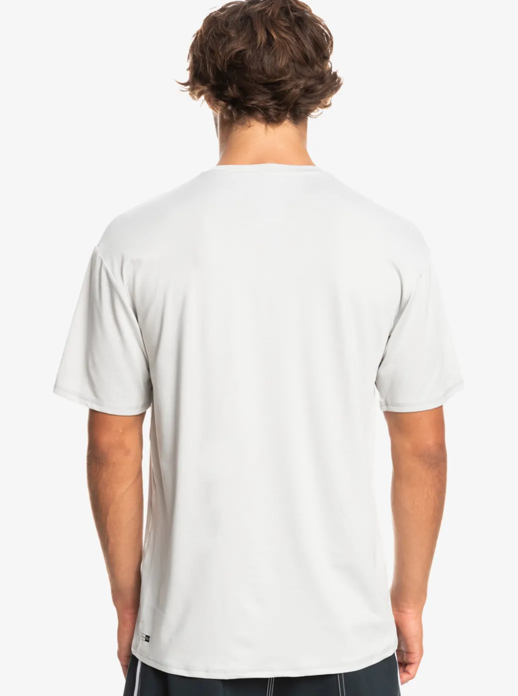 Store Quiksilver Solid Streak Short Sleeve Upf 50 Surf Tee Gray Violet