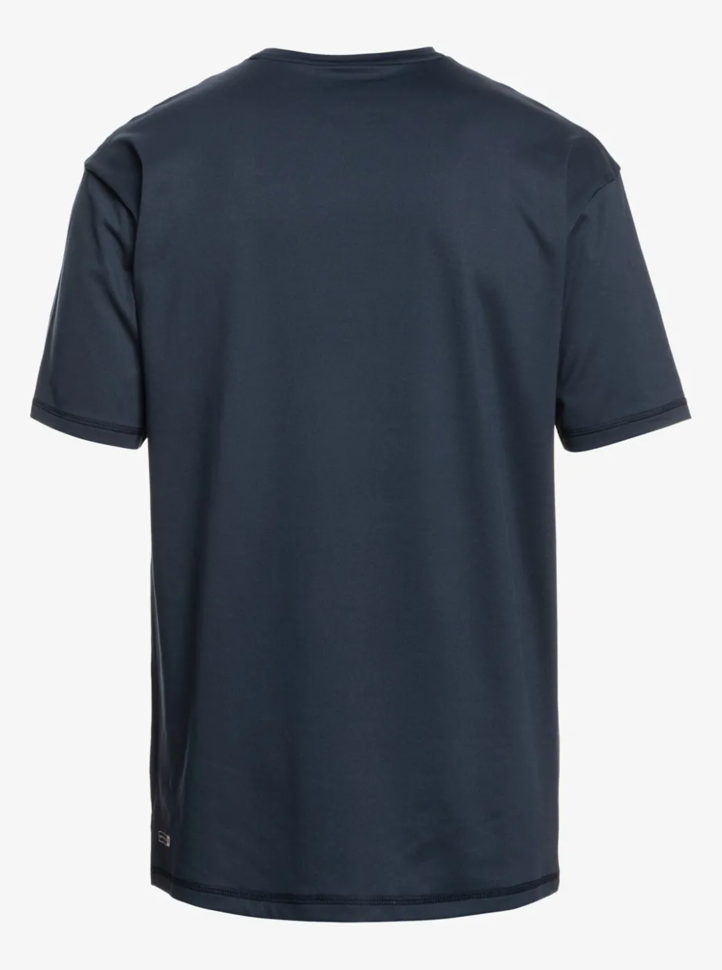 Shop Quiksilver Solid Streak Short Sleeve Upf 50 Surf Tee Navy Blazer