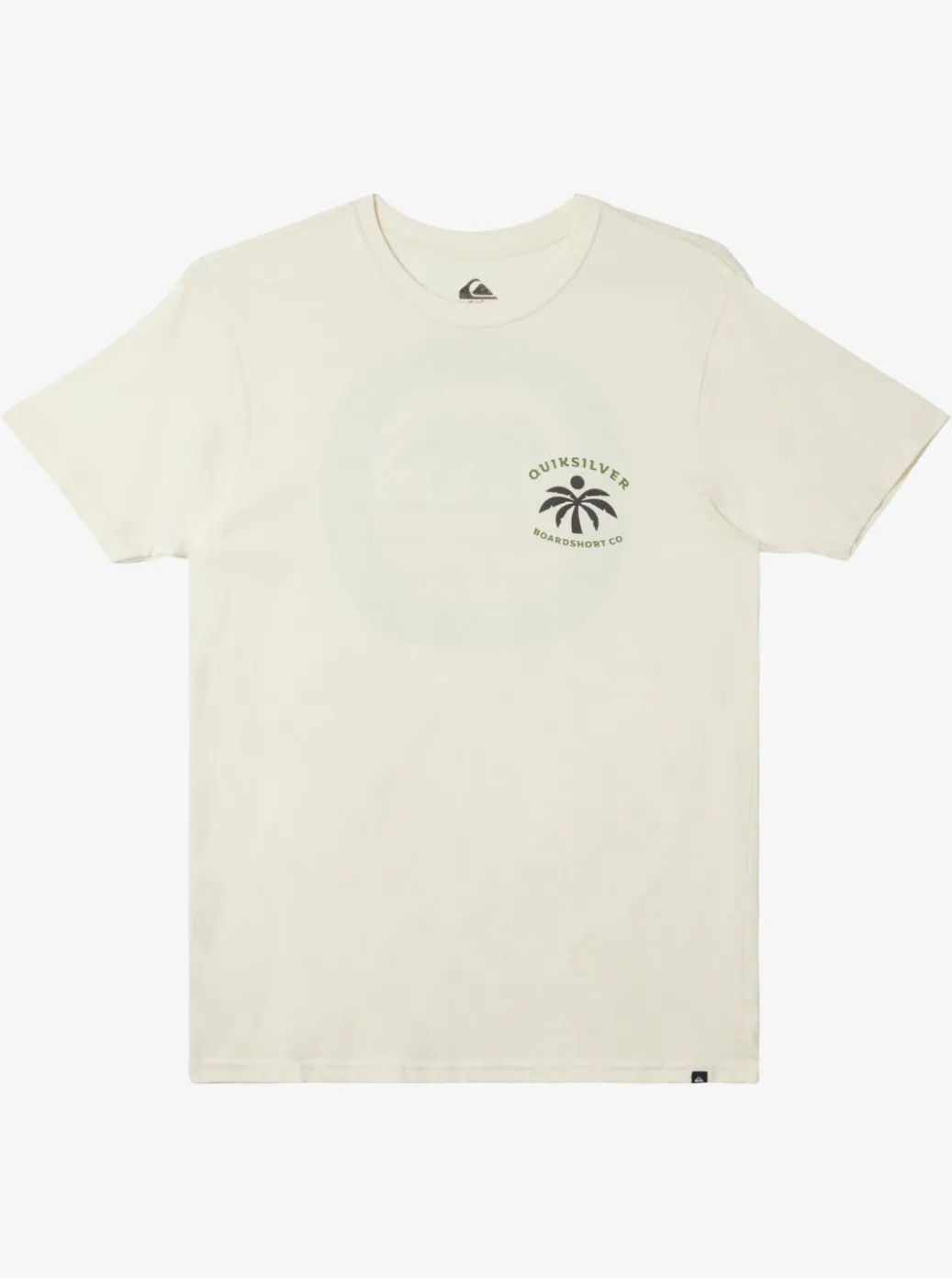 Fashion Quiksilver Solo Arbol T-Shirt Birch