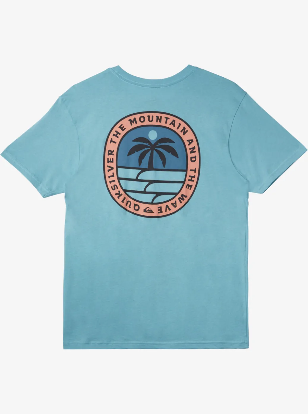 Best Quiksilver Solo Arbol T-Shirt Reef Waters