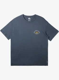 Shop Quiksilver State Of Mind T-Shirt Dark Slate
