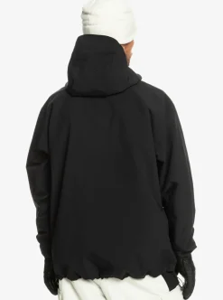 Cheap Quiksilver Steeze Technical Snow Jacket True Black