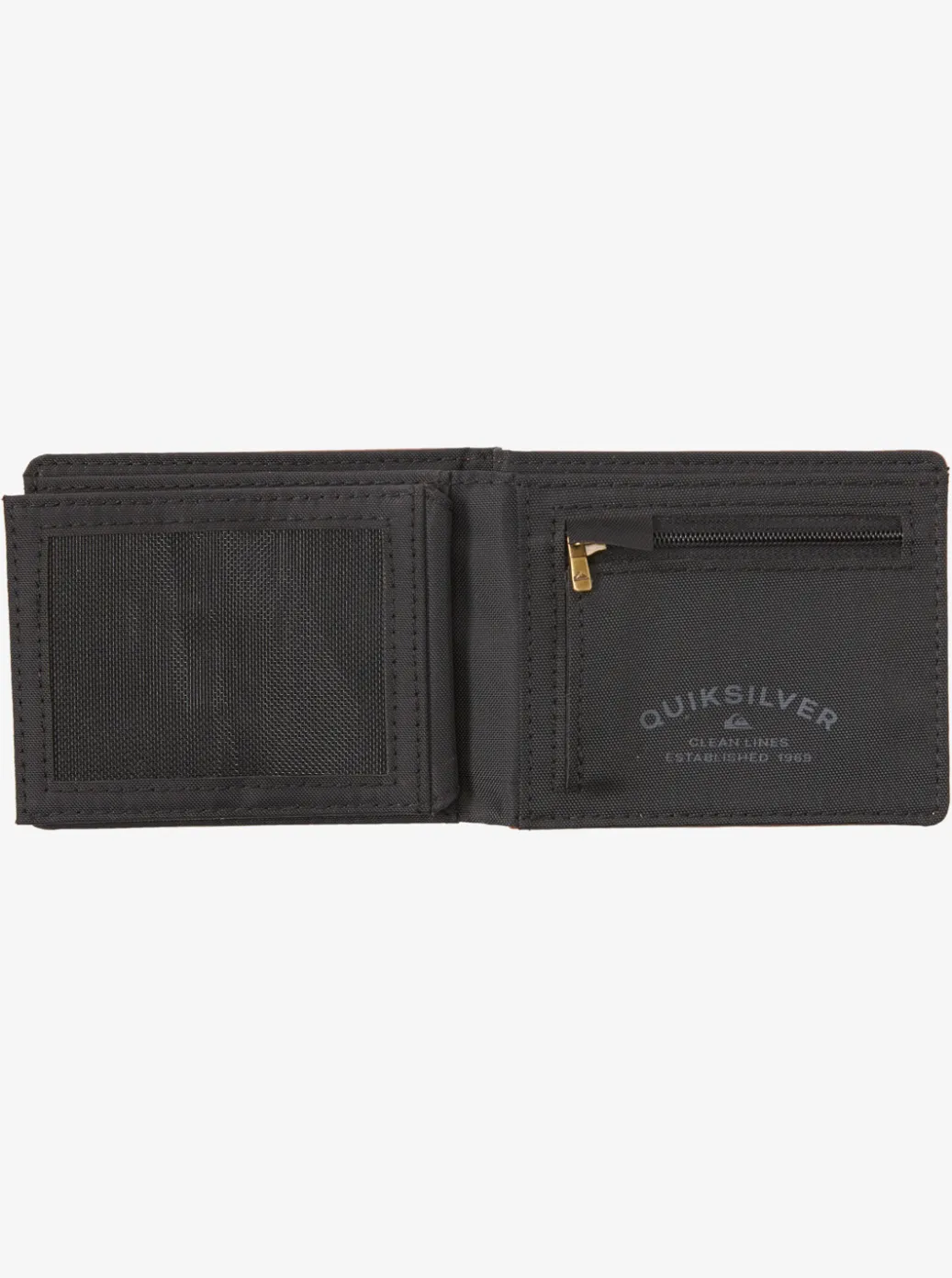 Sale Quiksilver Stitchy Tri-Fold Wallet Rubber