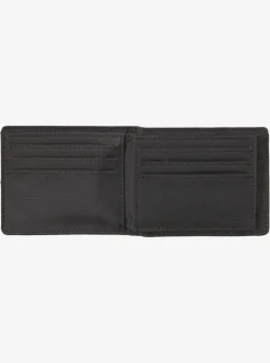 Sale Quiksilver Stitchy Tri-Fold Wallet Black Black