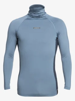 Flash Sale Quiksilver Storm Tripper Hooded Long Sleeve Surf Top Bering Sea