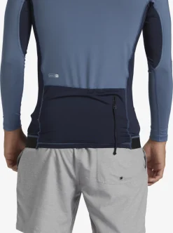 Flash Sale Quiksilver Storm Tripper Hooded Long Sleeve Surf Top Bering Sea