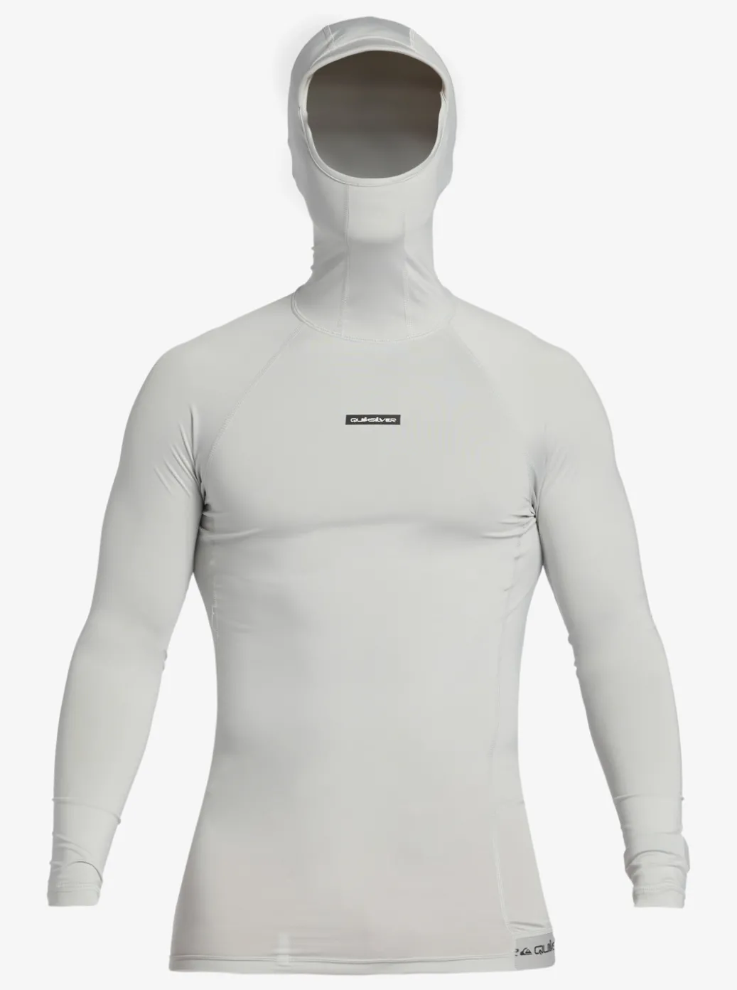 Outlet Quiksilver Storm Tripper Hooded Long Sleeve Surf Top Gray Violet