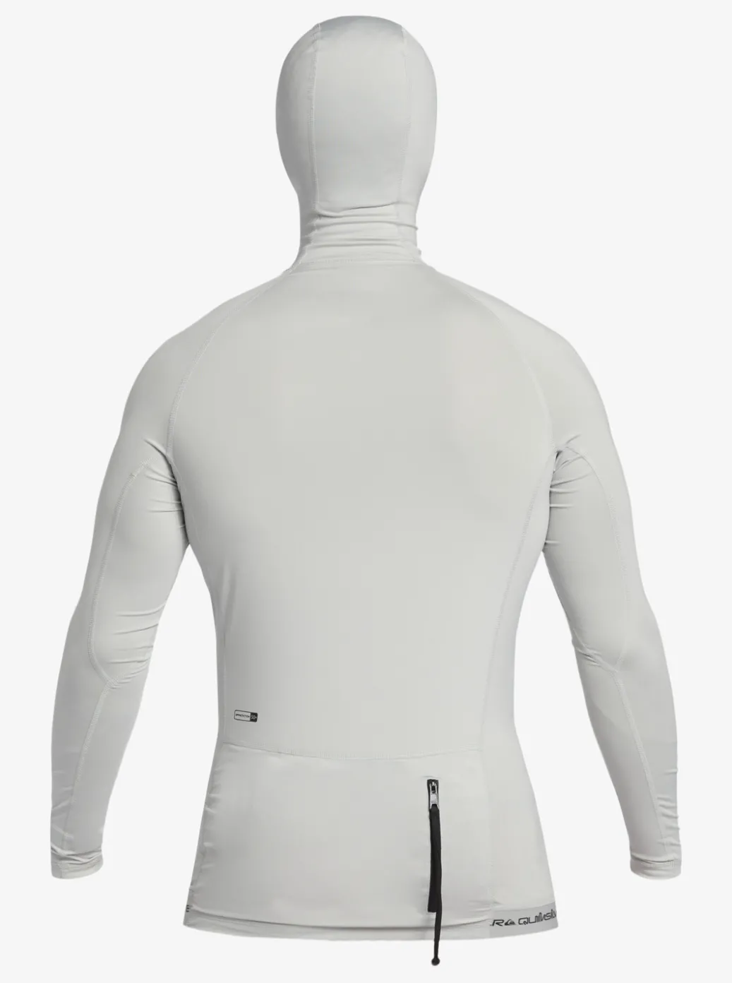 Outlet Quiksilver Storm Tripper Hooded Long Sleeve Surf Top Gray Violet