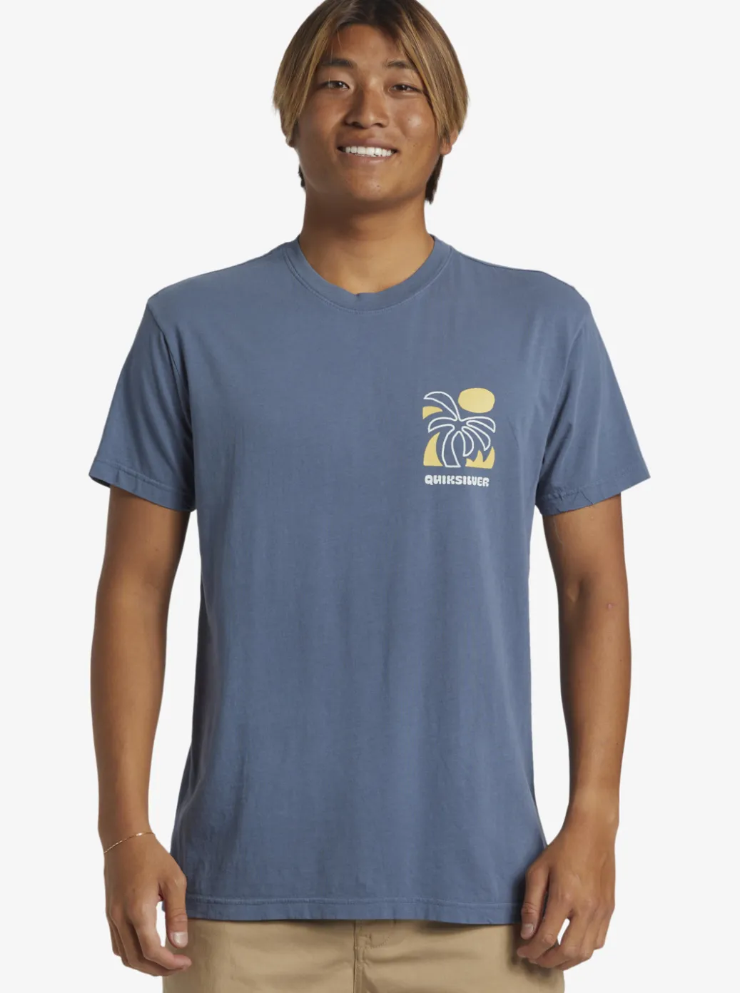 Flash Sale Quiksilver Summer Hope T-Shirt Bering Sea