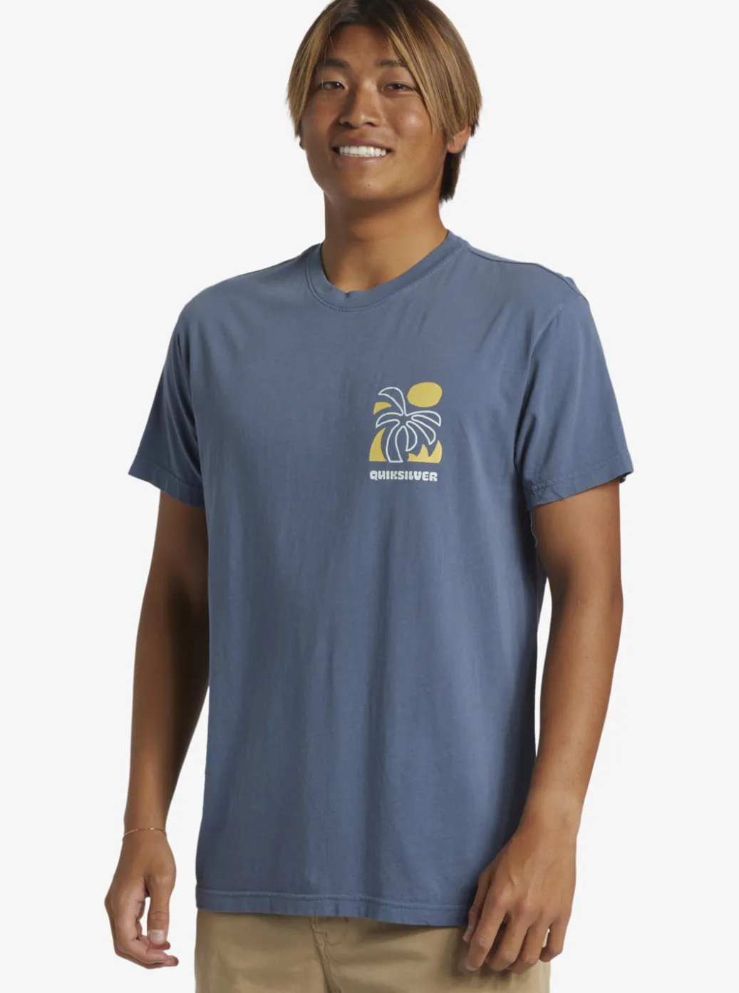 Flash Sale Quiksilver Summer Hope T-Shirt Bering Sea