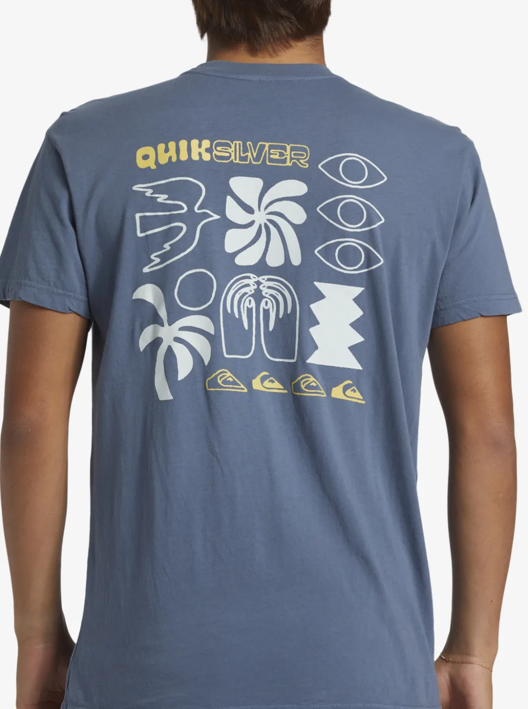 Flash Sale Quiksilver Summer Hope T-Shirt Bering Sea