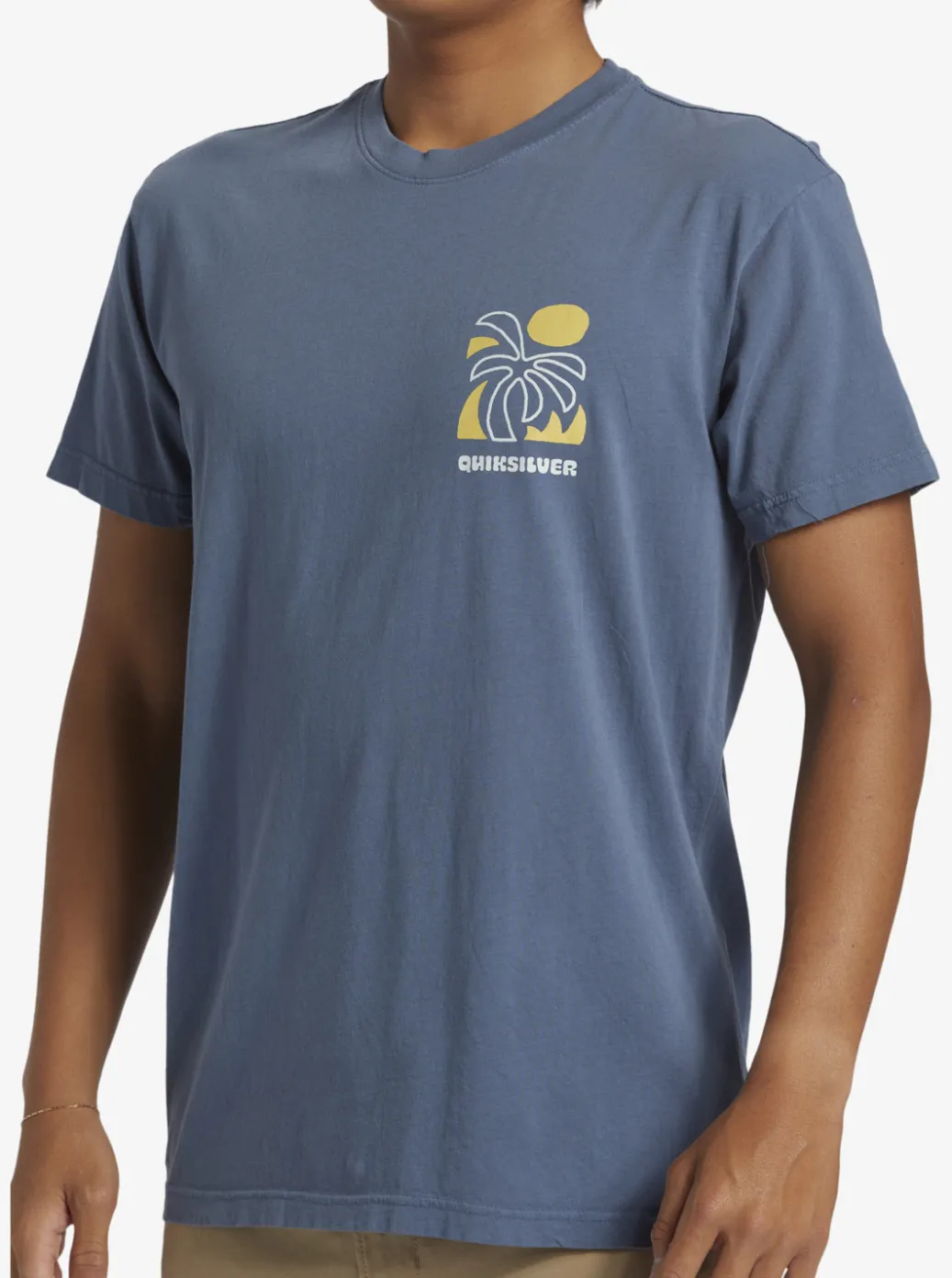 Flash Sale Quiksilver Summer Hope T-Shirt Bering Sea