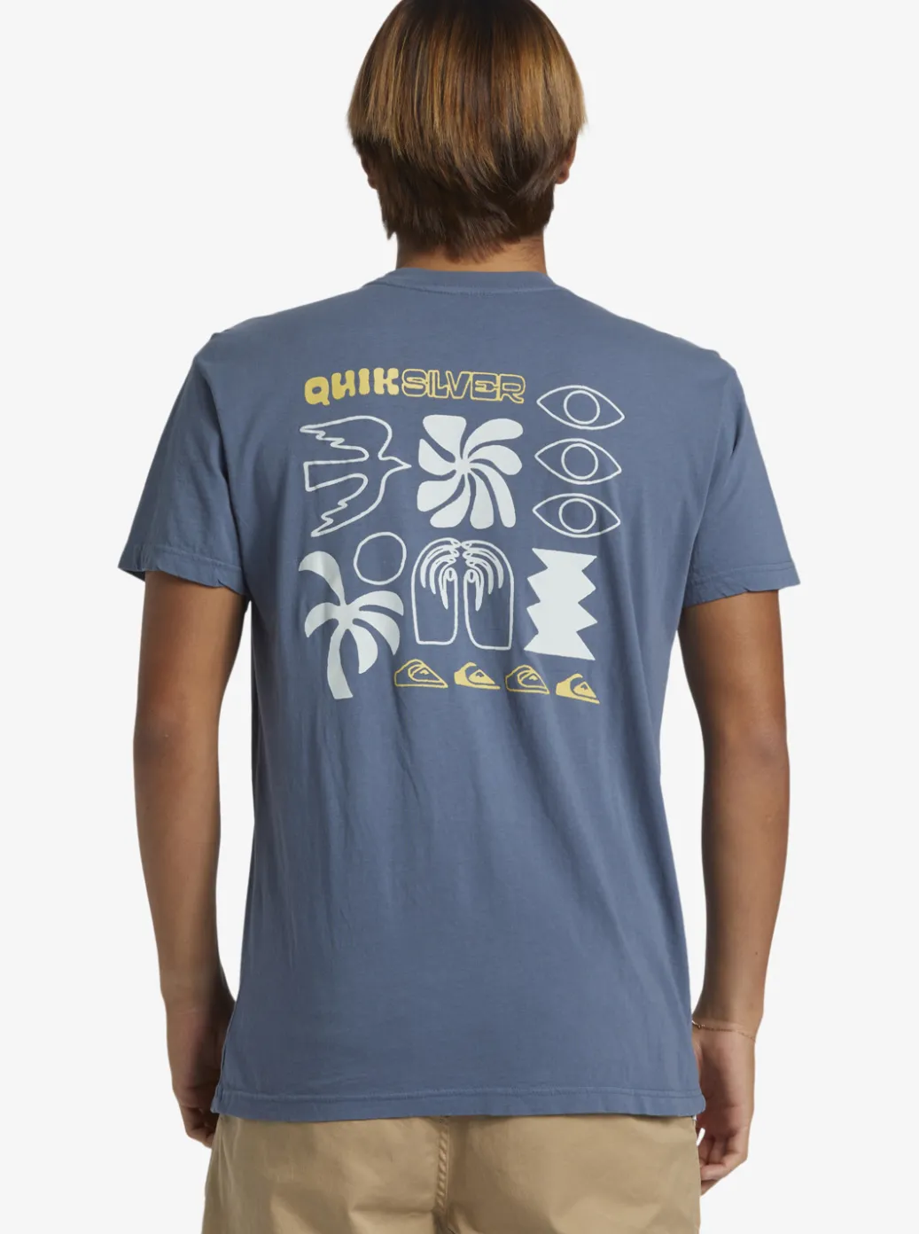 Flash Sale Quiksilver Summer Hope T-Shirt Bering Sea