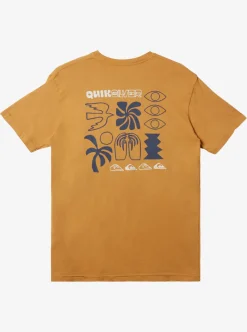 Cheap Quiksilver Summer Hope T-Shirt Mustard