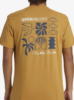 Cheap Quiksilver Summer Hope T-Shirt Mustard