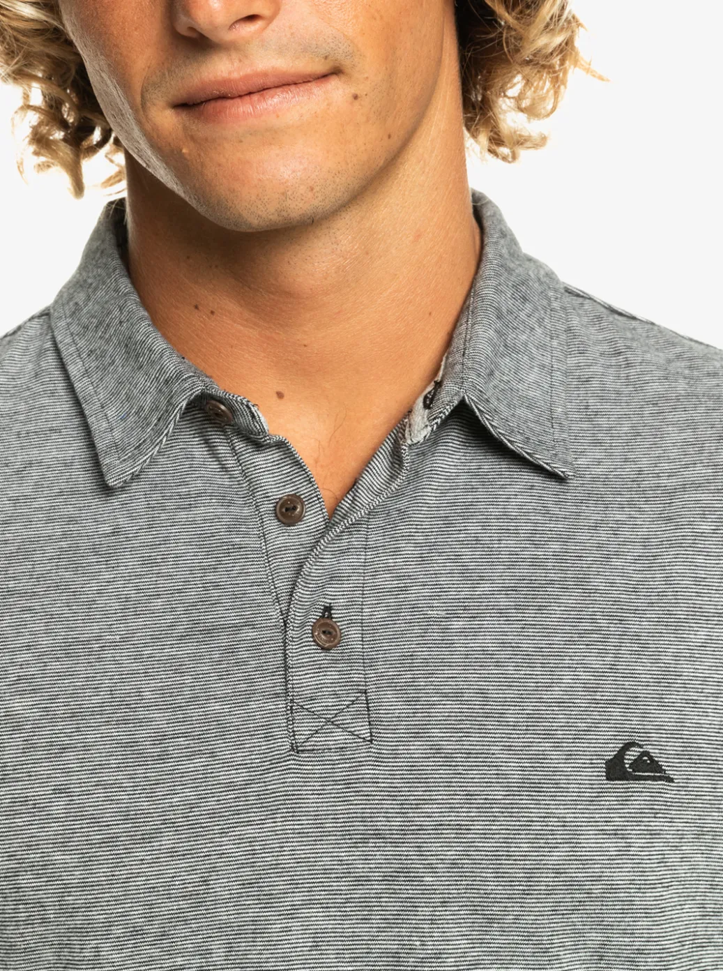 Best Sale Quiksilver Sunset Cruise Short Sleeve Polo Shirt Black