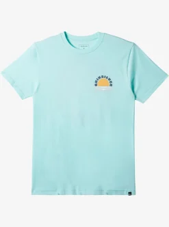 Best Sale Quiksilver Sunset Dreams T-Shirt Beach Glass Heather
