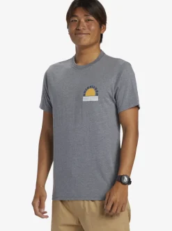 Cheap Quiksilver Sunset Dreams T-Shirt Medium Grey Heather