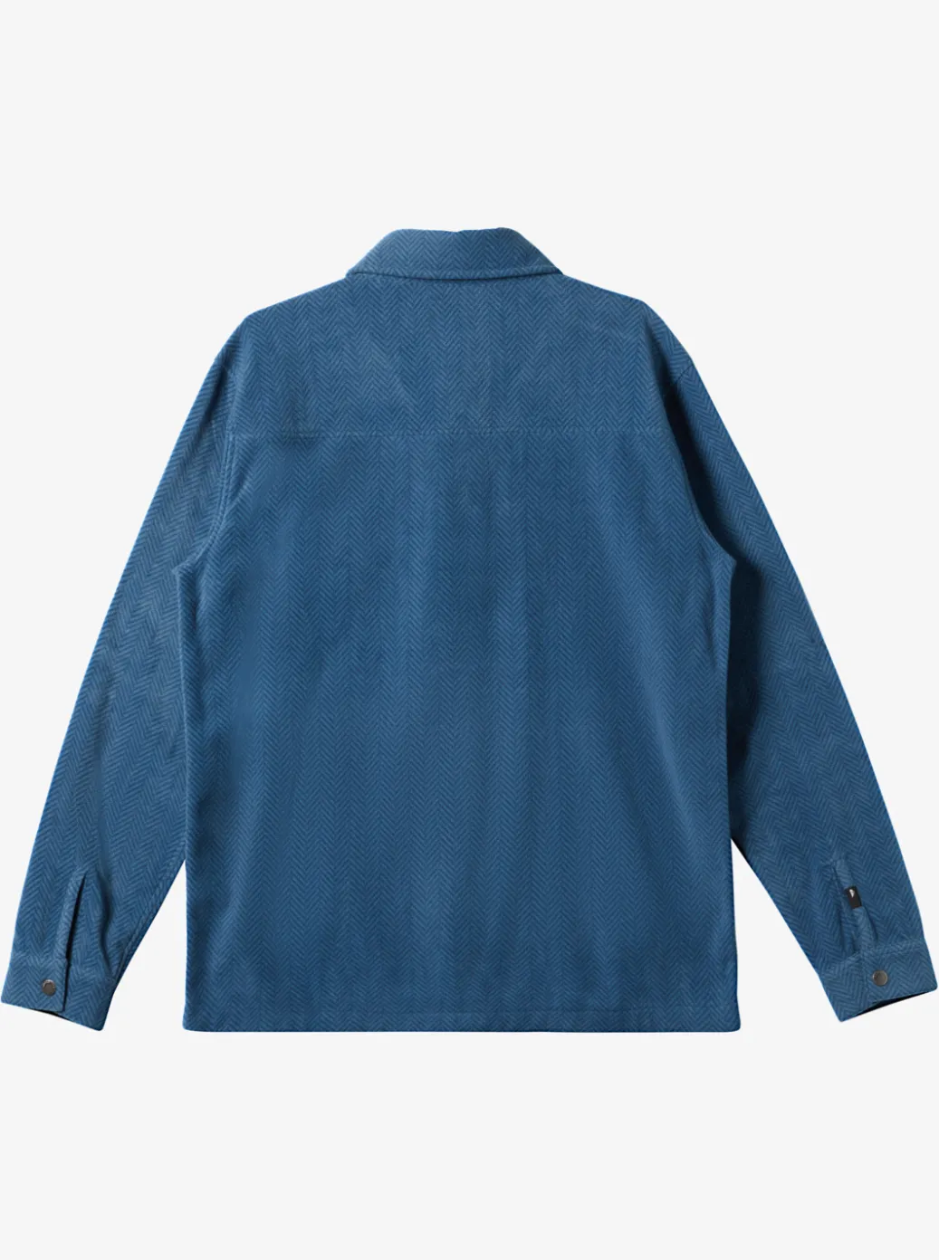 Discount Quiksilver Surf Days Long Sleeve Fleece Shirt Midnight Navy Surf Days