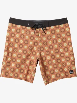 New Quiksilver Surfsilk 69 18" Boardshorts Baked Clay