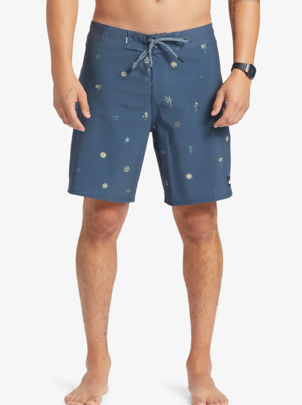 Flash Sale Quiksilver Surfsilk 69 18" Boardshorts Midnight Navy Heat Waves