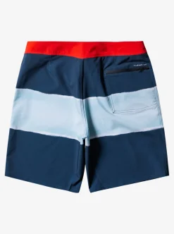 Outlet Quiksilver Surfsilk Air Brush 19" Boardshorts Midnight Navy