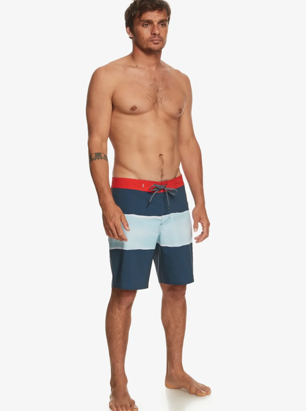 Outlet Quiksilver Surfsilk Air Brush 19" Boardshorts Midnight Navy