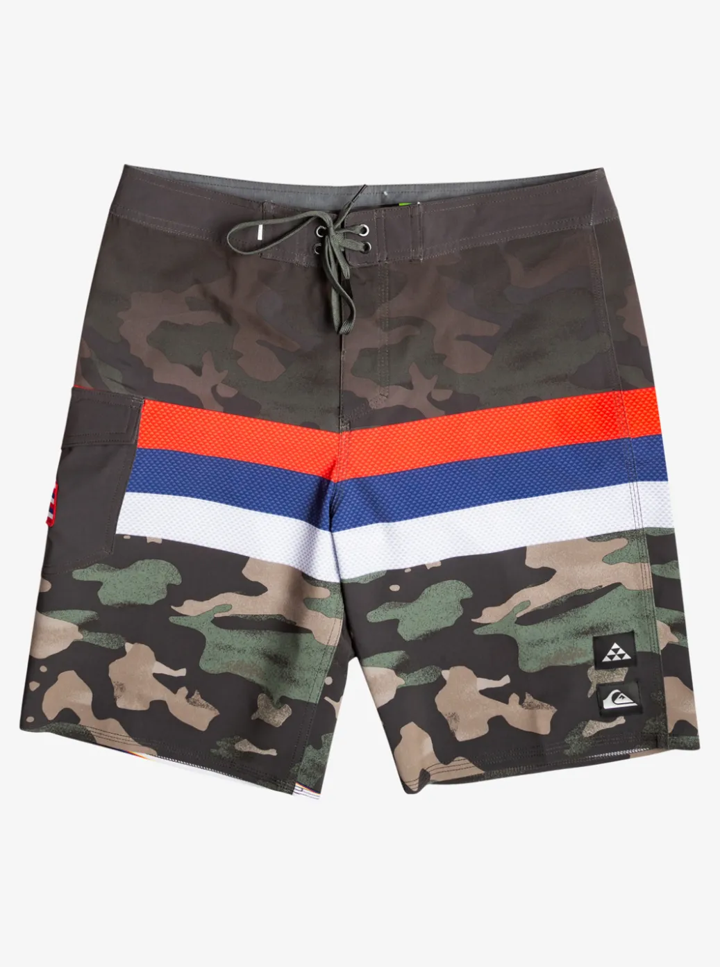Cheap Quiksilver Surfsilk Hawaii Stripe 20" Boardshorts Thyme