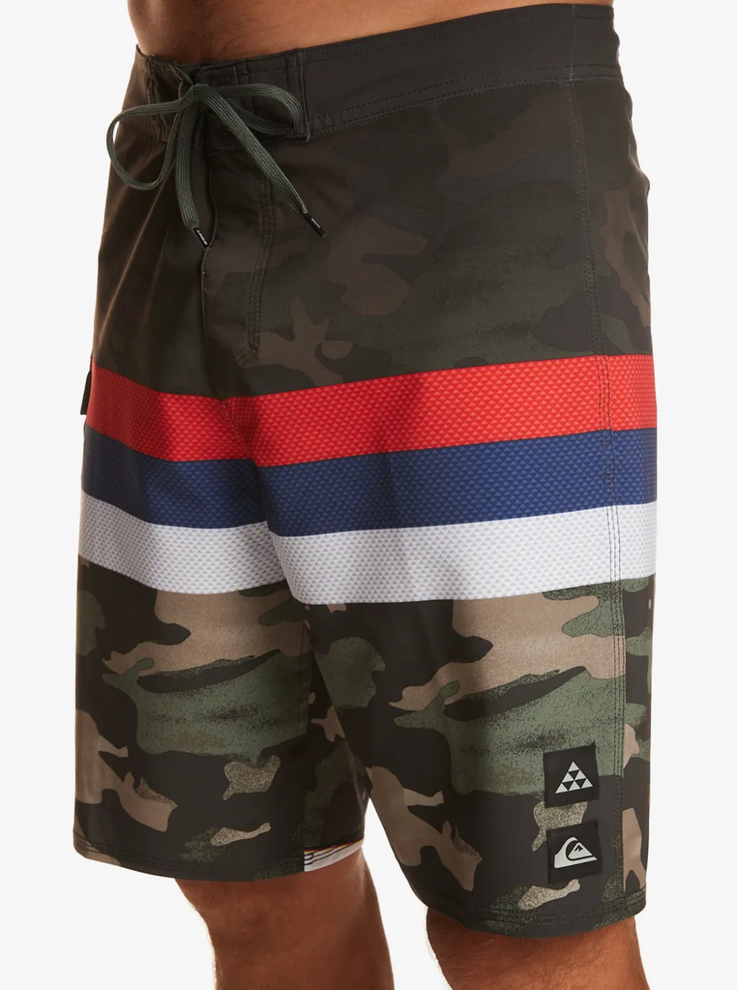 Cheap Quiksilver Surfsilk Hawaii Stripe 20" Boardshorts Thyme