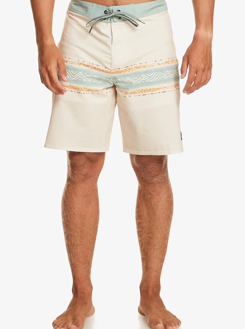 Sale Quiksilver Surfsilk Mesa Stripe 19" Boardshorts Birch