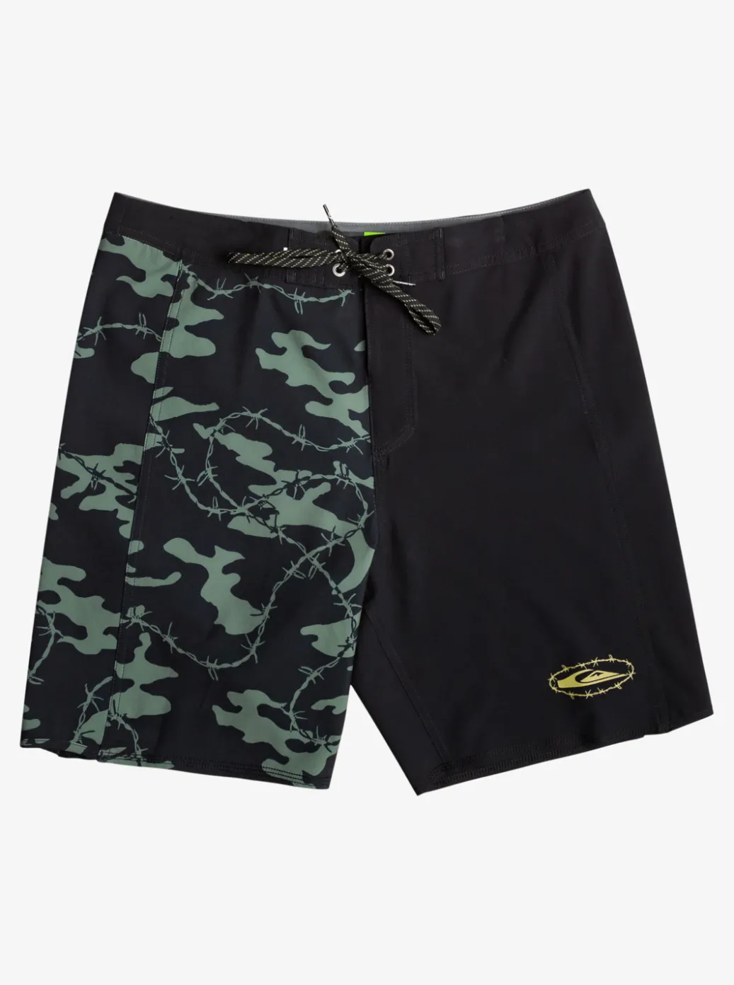 Cheap Quiksilver Surfsilk Mikey Arch 19" Boardshorts Black