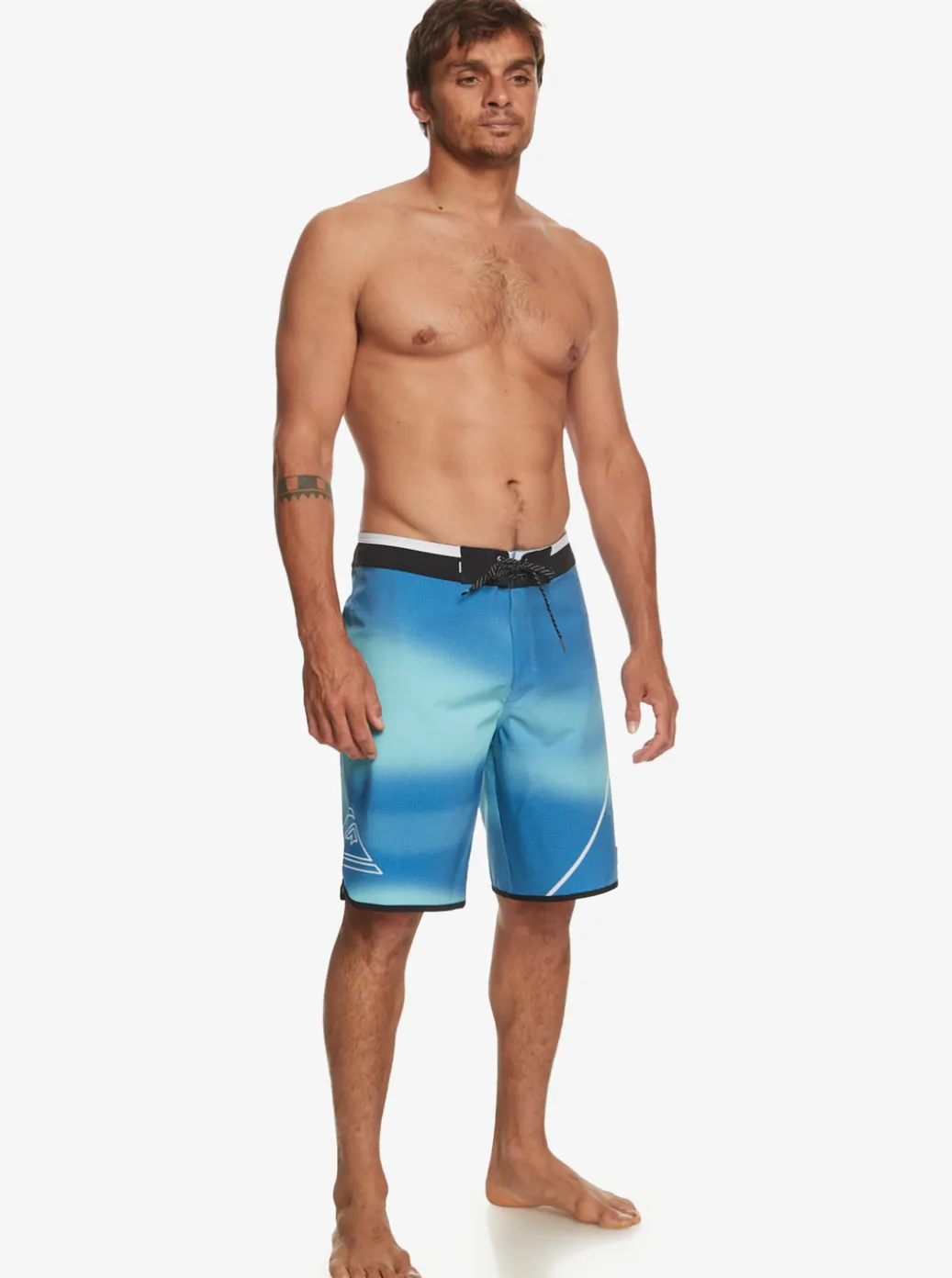Outlet Quiksilver Surfsilk New Wave 20" Boardshorts River Blue