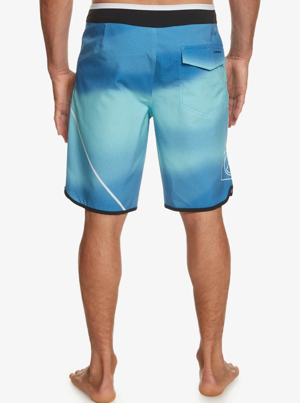 Outlet Quiksilver Surfsilk New Wave 20" Boardshorts River Blue