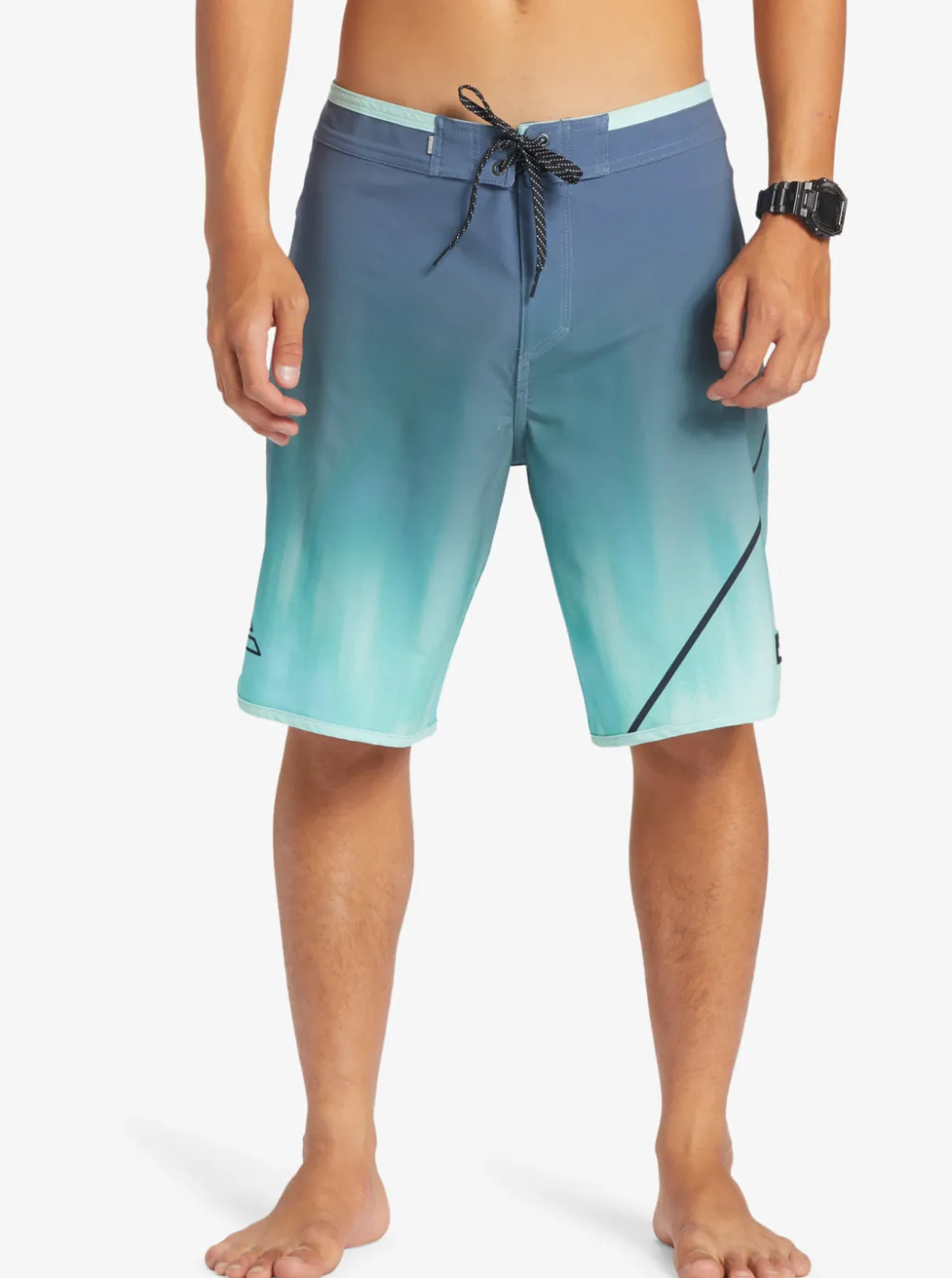 Hot Quiksilver Surfsilk New Wave 20" Boardshorts Blue Radiance