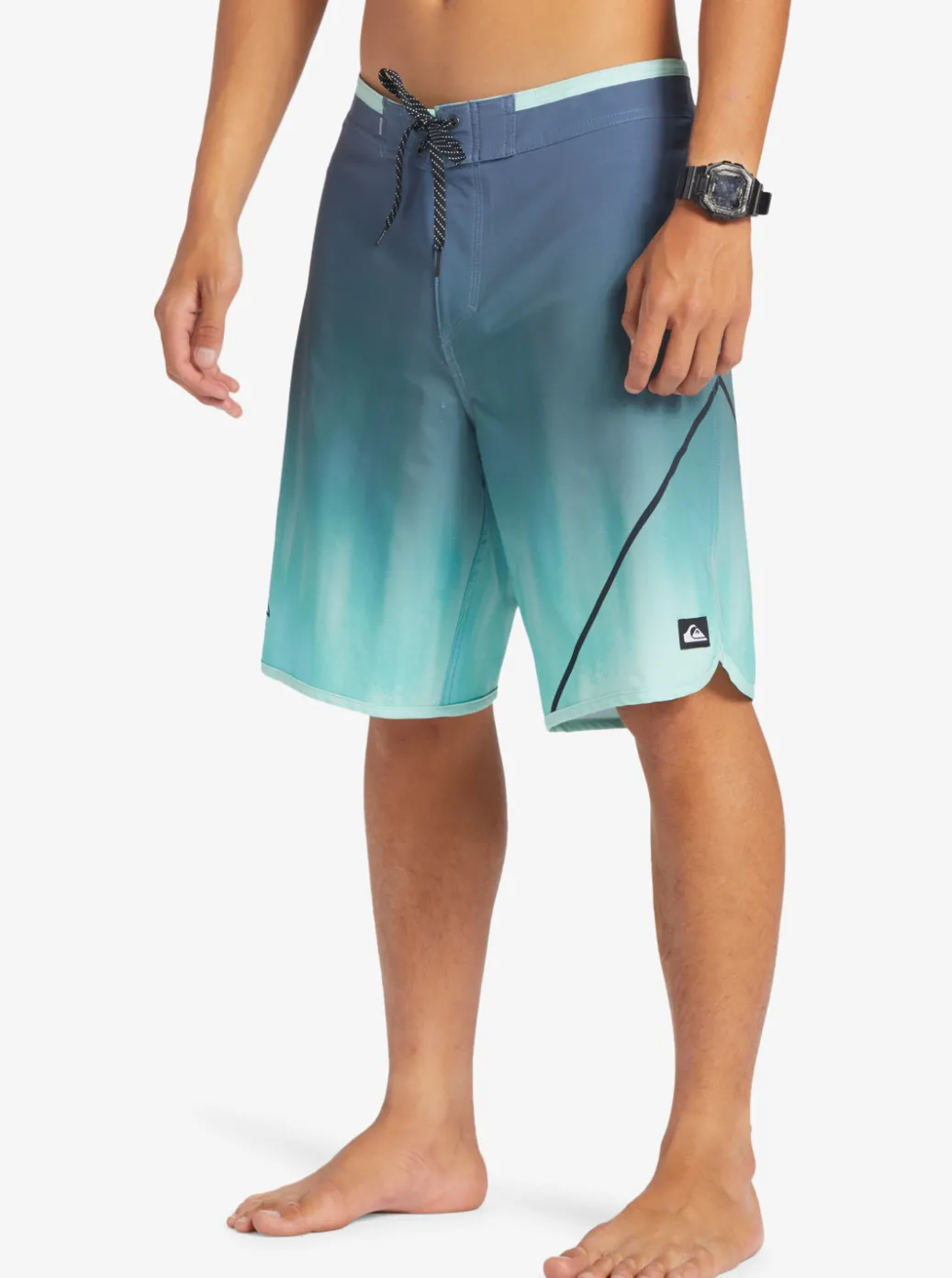 Hot Quiksilver Surfsilk New Wave 20" Boardshorts Blue Radiance