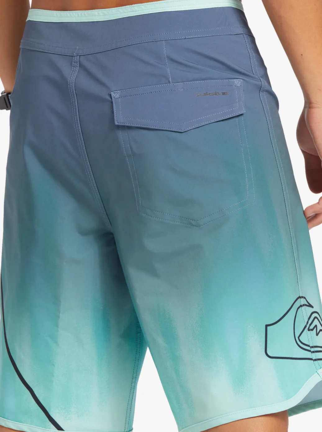 Hot Quiksilver Surfsilk New Wave 20" Boardshorts Blue Radiance