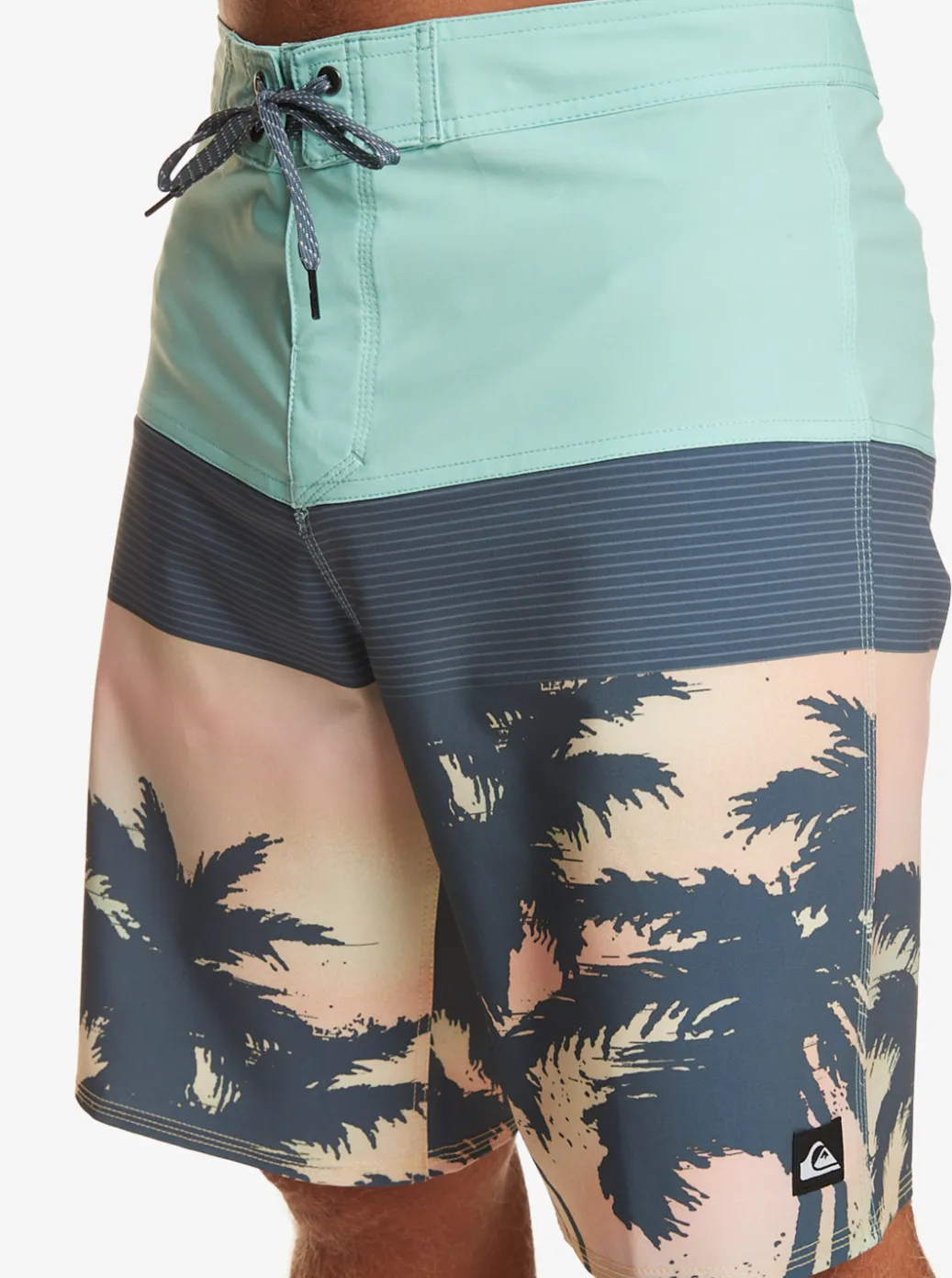 Discount Quiksilver Surfsilk Panel 20" Boardshorts Pastel Turquoise