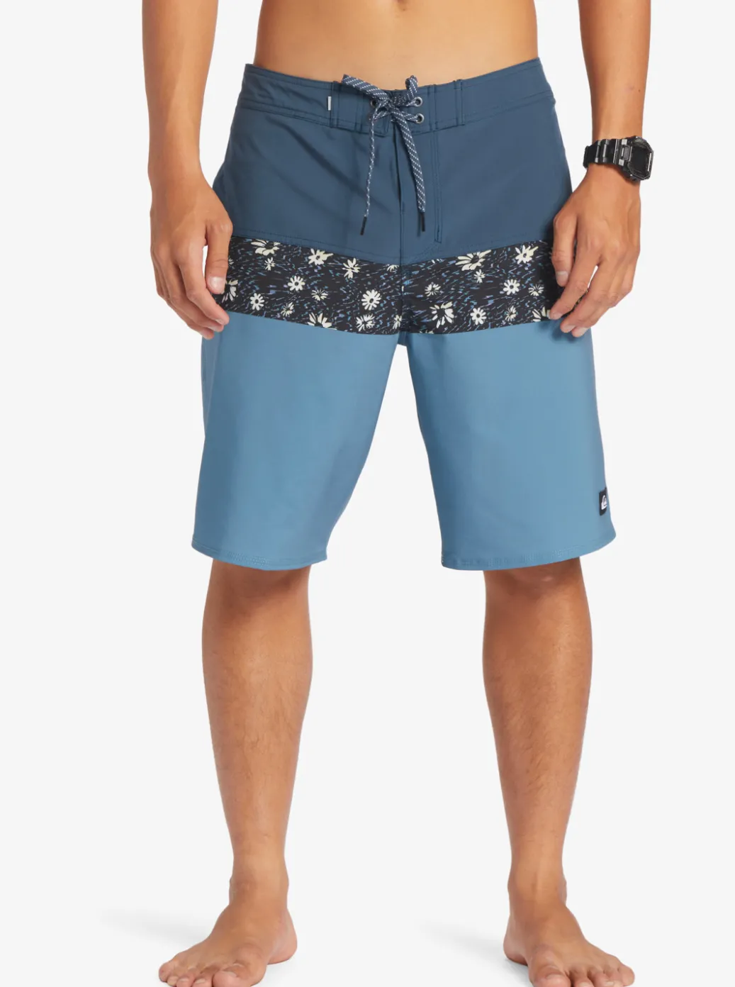 Online Quiksilver Surfsilk Panel 20" Boardshorts Aegean Blue