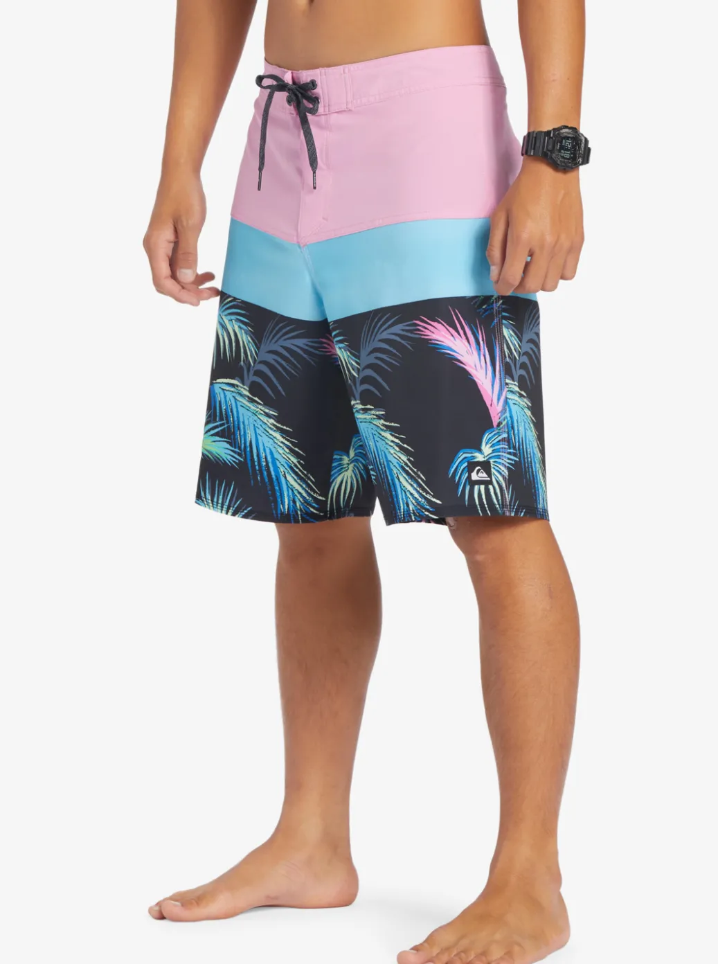 Sale Quiksilver Surfsilk Panel 20" Boardshorts Moonlite Mauve