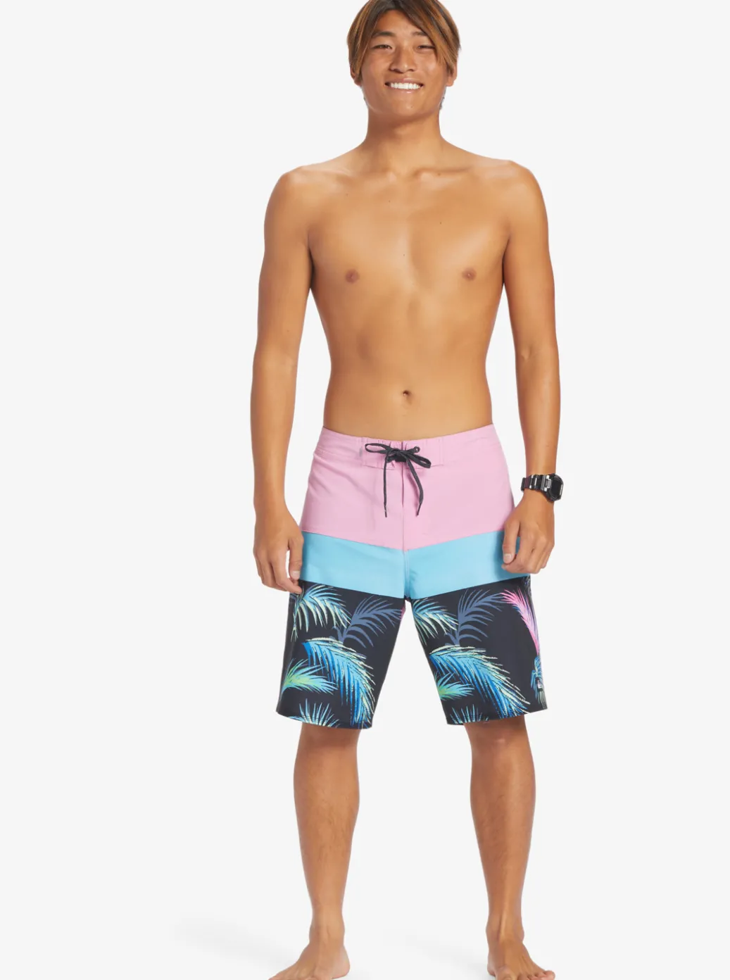 Sale Quiksilver Surfsilk Panel 20" Boardshorts Moonlite Mauve