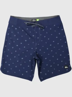 Store Quiksilver Surfsilk Scallop 19" Boardshorts Naval Accademy