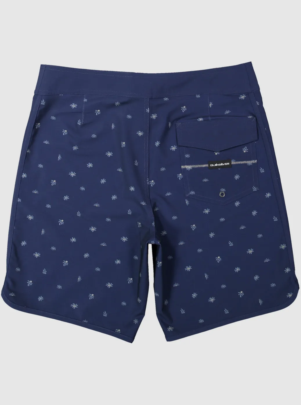 Store Quiksilver Surfsilk Scallop 19" Boardshorts Naval Accademy