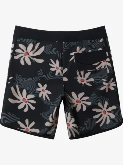 Cheap Quiksilver Surfsilk Scallop 19" Boardshorts Black