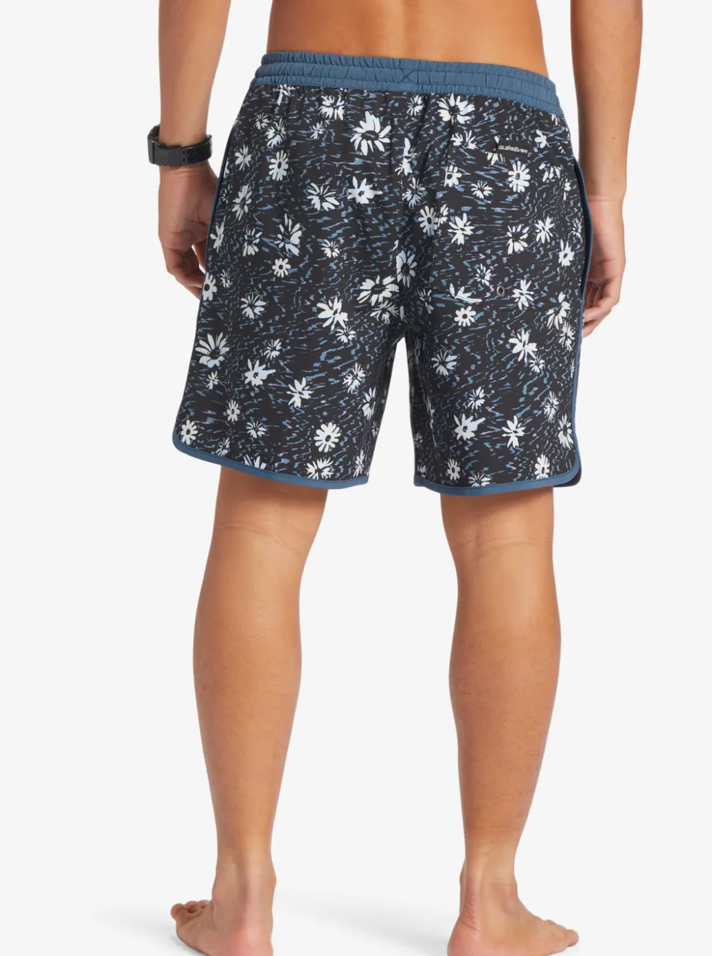 Online Quiksilver Surfsilk Scallop Volley 17" Volleys Midnight Navy