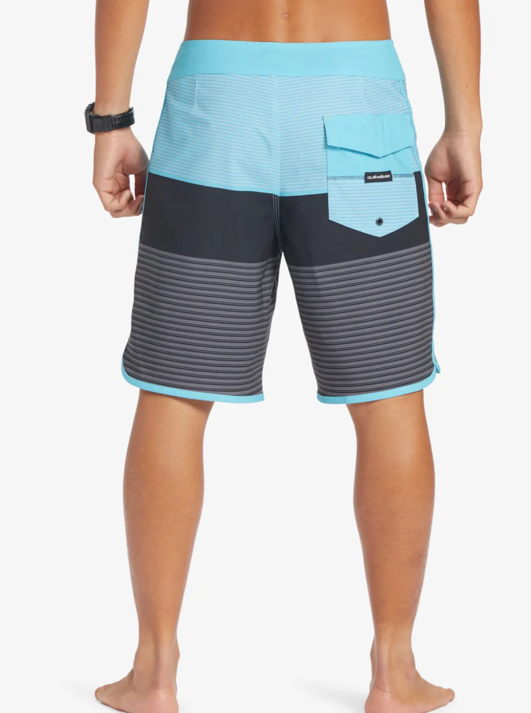 Clearance Quiksilver Surfsilk Tijuana 19" Boardshorts River Blue